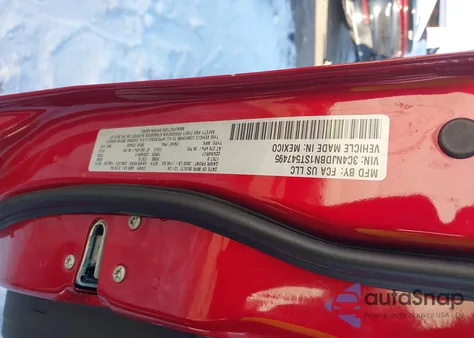 2025 Jeep Compass Latitude 4X4 из США, поврежденный, VIN 3C4NJDBN1ST547495